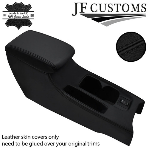 Black stitch centre console - black,
