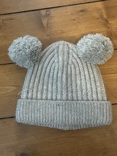 Lullaby by peacock grey  baby hat 18- 24 months 
