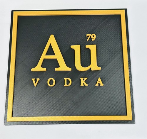 Decorative vodka bar - bar, sign