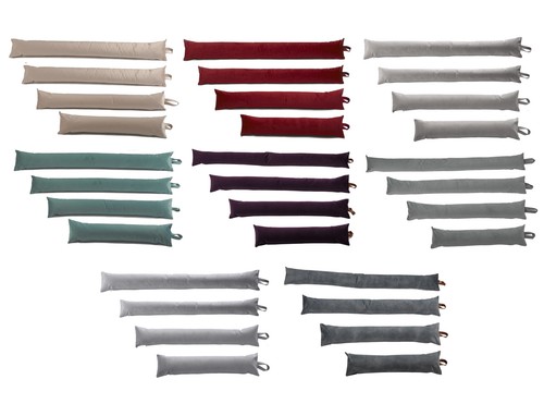 Draught excluder soft velvet - draught,