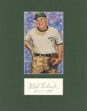 Weeb Ewbank Signed Cut Matted