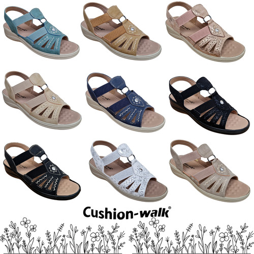 Ladies cushion walk wide - ladies,