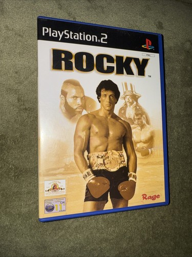 Rocky ps2 manual included - rocky,
