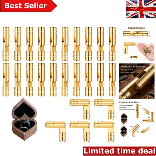 25pcs brass hidden mini - brass, barrel