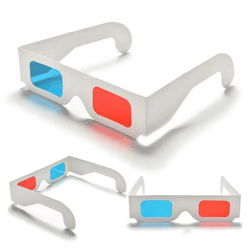 Glasses red cyan - 3d, blue