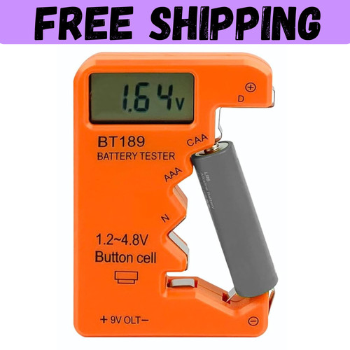 Battery tester checker - tester,