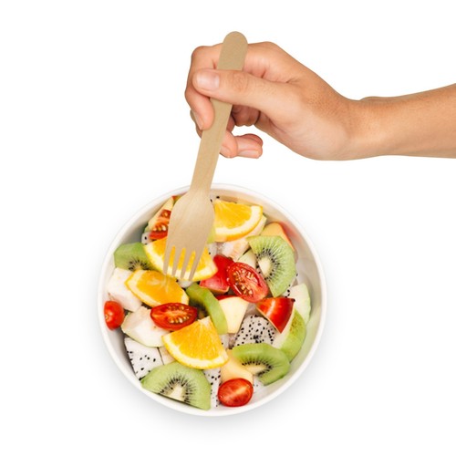 16cm wooden forks - 16cm,