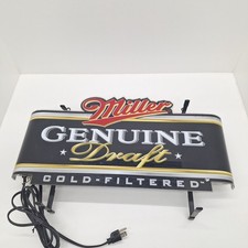Vintage Miller Draft Light-Up