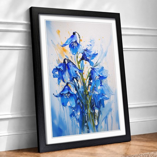 Bluebell flower action 2 - flower, no.2