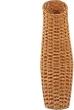 Amosfun Rattan Woven Vase