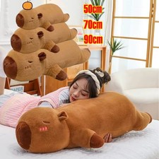 50-90cm Kawaii Capybara Plush Doll Giant Pillow Toy Soft Stuffed Cute Xmas Gift