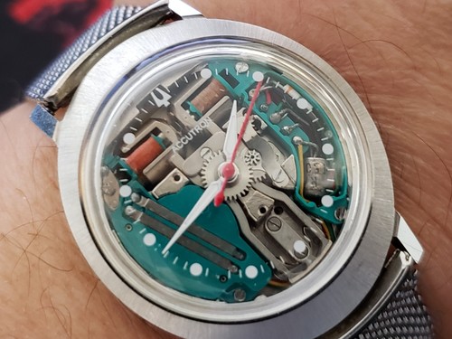 1970 bulova accutron spaceview - accutron,