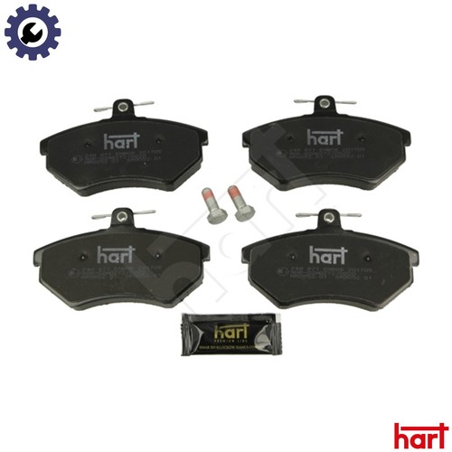 Brake pad set disc - brake, 248