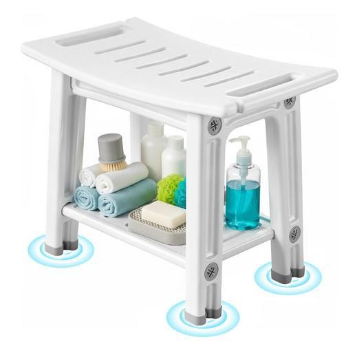 Tier portable bath chair - 2-tier,