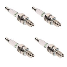 4x Spark Plug CR7HSA for 50/125/150cc 4 Stroke Scooter GY6 QMB QMA Engines