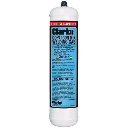 Argon co2 mix disposable mig - argon/co2,