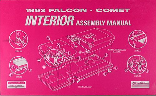 1963 comet falcon interno - 1963,