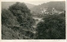 Tintern Abbey view ruins woods