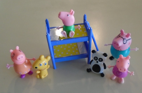 Peppa pig figure - peppa, lot