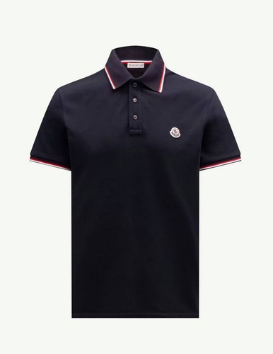 Moncler tricolour trim cotton - moncler,