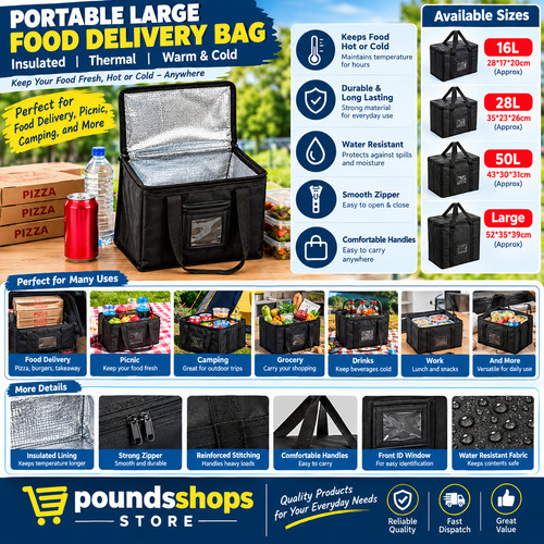 70l food delivery - 28-70l, insulated