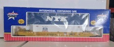 USA TRAINS INTERMODAL CONTAINER CAR RAILROAD G SCALE FLAT GARDEN RAILWAY NYK/UP