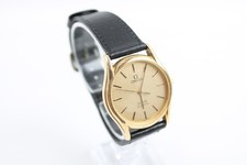 Omega De Ville Quartz Gold Tone Dress Watch SPARES/REPAIR