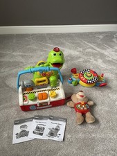 Vtech Bundle Feed Me Dino,  Toolbox Friends’ Singing Bear Alfie,  Baby Driver