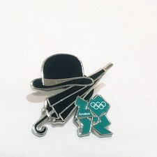 Black hat and umbrella London