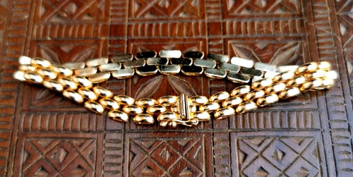 Vintage 9ct solid gold - vintage, panther