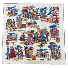 Vintage Neck Scarf Andalusia