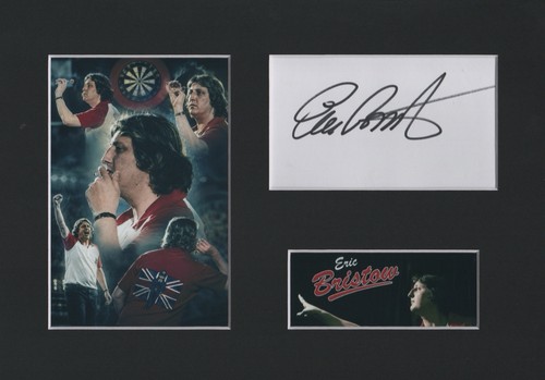 Eric bristow hand signed - eric,