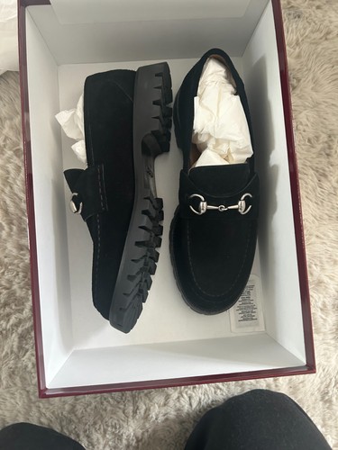 Gucci men black suede - gucci,