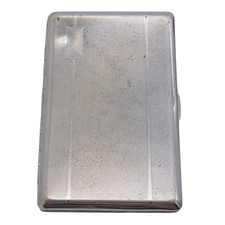 Vintage Chrome Cigarette Case