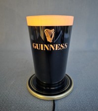Guinness illuminated bar - illuminated, top