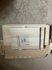 Ikea Besta drawer base White stained oak + runner