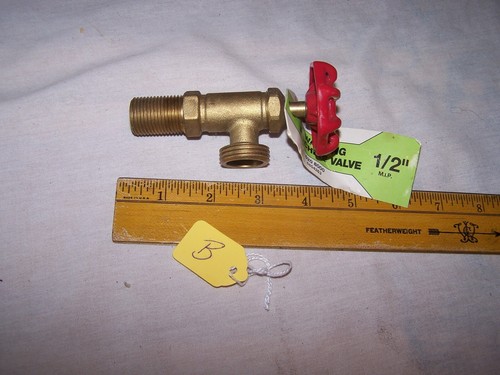 Unused brass washing machine - brass,