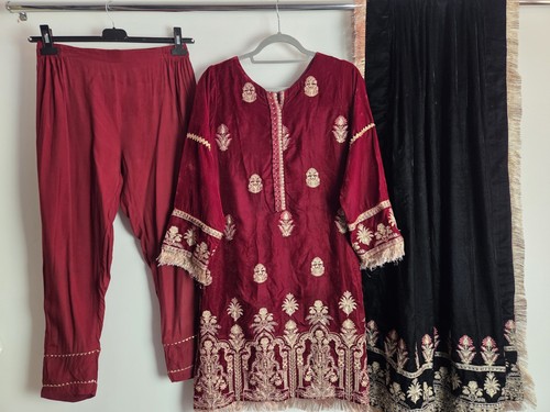 Women velvet piece - 3,