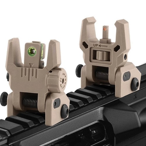Foldable iron sights flip - sights, flip-up