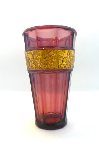 Ludwig moser art deco amethyst - art,