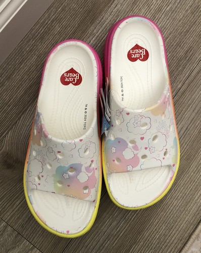 Crocs care bear platform - bear,