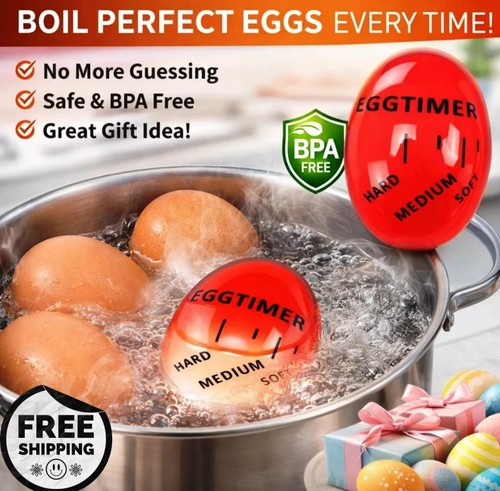Egg timer perfect boil colour - timer,