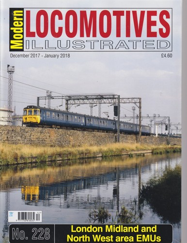 Modern locomotives illustrated - modern,