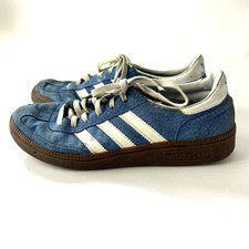 Adidas handball spezials trainers Blue white Made in Russian 1995 OG Mens Uk 6