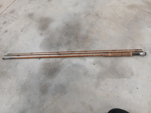 Vintage piece cane fishing - vintage,
