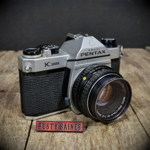 Pentax k1000 35mm slr camera - k1000,