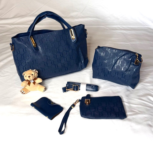 Navy blue crossbody bag - bag, tote