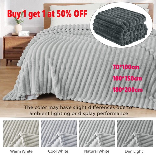 Large ribbed faux fur warm - large,