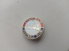 Linfield football badge vintage enamel Irish League