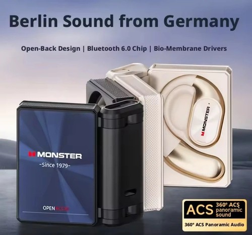 Monster ac530 open ear headset - open,